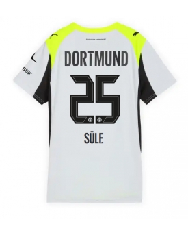 Borussia Dortmund Niklas Sule #25 Maglia Gara Trasferta Repliche 2025-26 Donna Maniche Corte